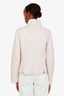 Burberry Light Pink Quilted Jacket Size M