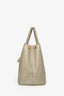 Prada Taupe Saffiano Leather Large Double Zip Galleria with Strap
