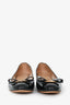 Salvatore Ferragamo Black Patent Leather Vara Pumps