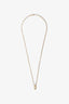 Hermès Gold Tone Curiosite Long Necklace
