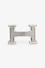 Hermès Silver Tone H Belt Buckle