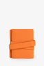 Bvlgari Orange Leather Watch Travel Case