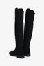 Stuart Weitzman Black Suede 5050 Knee High Boots Size 35.5