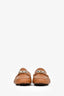 Hermès Brown Leather Slip On 'Irving' Loafers Size 41 Mens