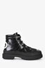 Gucci Black Leather Ghibli Interlocking GG Hiking Boots Size 8 Mens