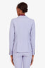 Smythe Purple Single Breasted Duchess Blazer Size 2