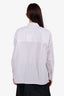 Vince White Cotton Button Up Shirt Size S