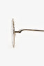 Chloe Clear/Silver Round '2152' Sunglasses
