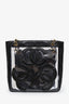 Pre-loved Chanel™ Black PVC Leather Triple CC Tote Bag