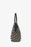 Christian Dior 2006 Canvas Leather Blue Oblique 'Trotter' Bag