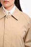 Burberry Beige 'The Camden' Car Coat Size 52