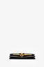 Salvatore Ferragamo Black Gancini Card Holder