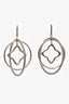 David Yurman Sterling Silver Quatrefoil Drop Earrings