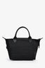 Longchamp Black Recycled Canvas Le Pliage Energy S Bag
