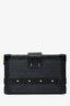 Louis Vuitton Black Epi Leather Petite Malle Clutch with Strap GHW