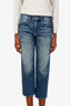 R13 Blue Denim 'D'arcy' Loose Straight Leg Jeans Size 25