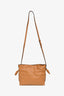Loewe 2022 Brown Leather Mini Flamenco Crossbody