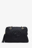 Gucci Black Leather Chain Soho Shoulder Bag