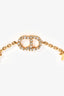 Christian Dior Gold Tone 'Clair D Lune' Crystal Star Bracelet Set