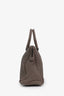 Bottega Veneta Taupe Quilted Leather Boston Bag