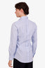 Dolce & Gabbana Blue Cotton Button Down Shirt Size 38/15 Men's