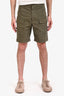 Gucci x The North Face Green Utility Cargo Short Size 44 Mens