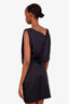 Khaite Black Sleeveless Balloon Shape Mini Dress Size 10