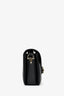 Gucci Black Leather Horsebit Medium 1955 Shoulder Bag