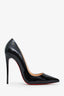 Christian Louboutin Black Patent Leather So Kate Heels Size 39