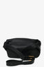 Saint Laurent 2023 Black Leather Marsupio Belt Bag