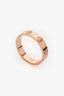 Cartier 18K Rose Gold Small Model Love Ring Size 50