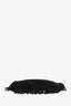 Saint Laurent Fall 2016 Black Suede Fringe Bracelet Serpent Hobo Bag