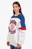 Anine Bing x Reebok White Oversized Sweatshirt Size M
