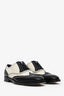 Christian Dior Black/White 'Diorunit' Loafers Size 39