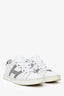 Hermès White/Black Leather 'Avantage' Sneakers Size 36.5