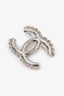Pre-loved Chanel™ 22B Silver Tone CC Brooch