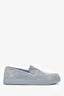 Prada Sports Light Grey Suede Slip-On Shoes Size 39