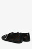 Alaïa Black Perforated Leather Mary Jane Flats Size 37