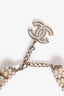 Pre-loved Chanel™ Multistrand Pearl Flower Embellished Necklace