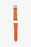 Hermès x Apple 2019 Orange Leather Single Tour Watch Strap