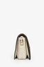 Christian Dior White Grained Leather Logo 'Revolution' Crossbody Bag