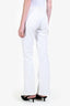 Goldsign White Denim Wide Leg Jeans Size 30