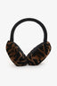 Fendi Brown/Black Zucca Earmuffs