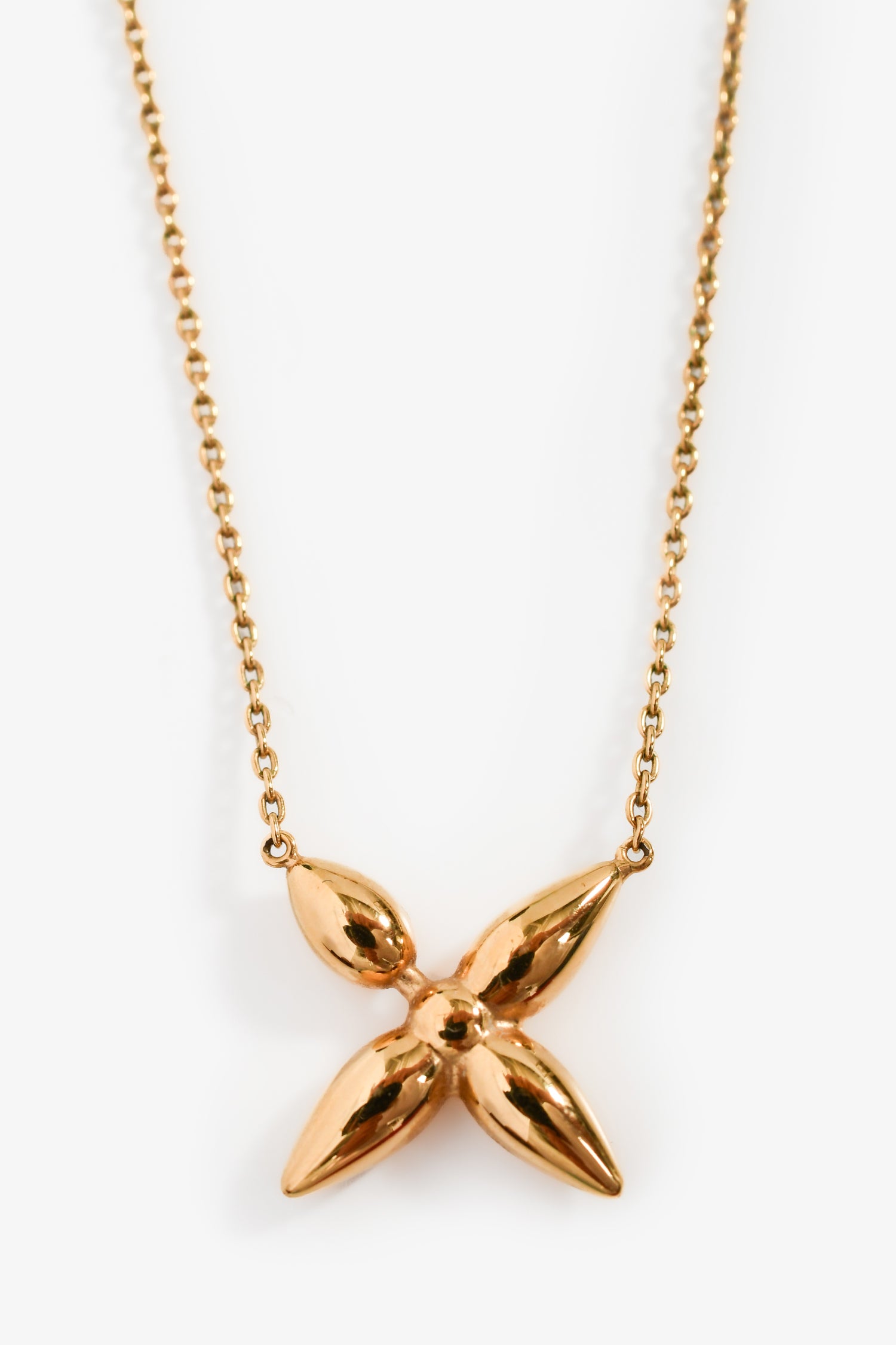 Louis Vuitton 2021 Gold Tone Collier Louisette Necklace – Mine & Yours