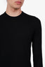 Ralph Lauren Purple Label Black Cashmere Light Weight Sweater Size S Mens