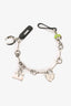 Hermès Silver Tone and Fauve Barenia Leather Bijou Bag Charm