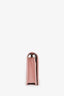 Gucci Pink Leather Wallet on Chain GHW