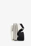 Prada White Saffiano Leather Belt Bag
