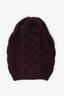 Gucci Purple Wool Knit Beanie