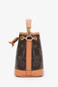 Louis Vuitton Brown Monogram Nano Noé Bucket Bag